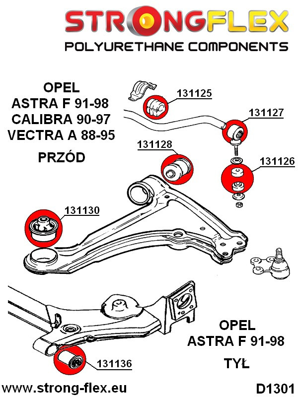 Bak Subframe Foring