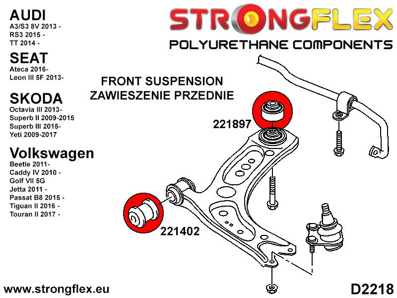 FrontLenkearm Front Foring SPORT