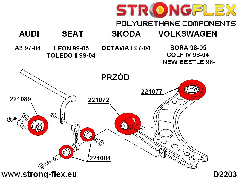 Foring Stabilisatorstag SPORT