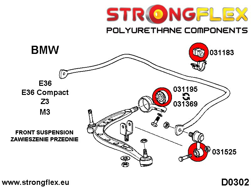Front Foring Stabilisatorstag SPORT