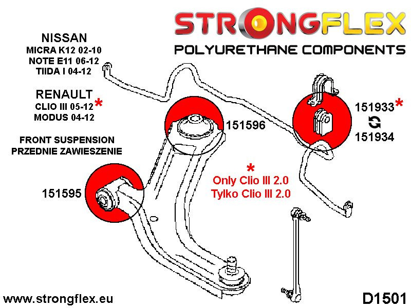 FrontLenkearm Front Foring SPORT