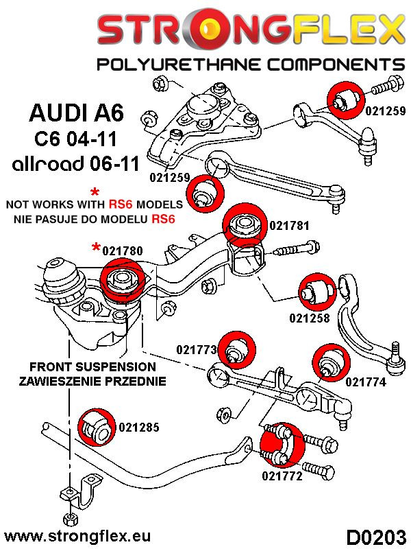 Front Foring Stabilisatorstag SPORT