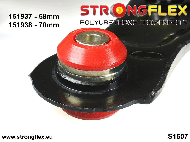 Front NedreLenkearm - Bak Foring 58mm SPORT