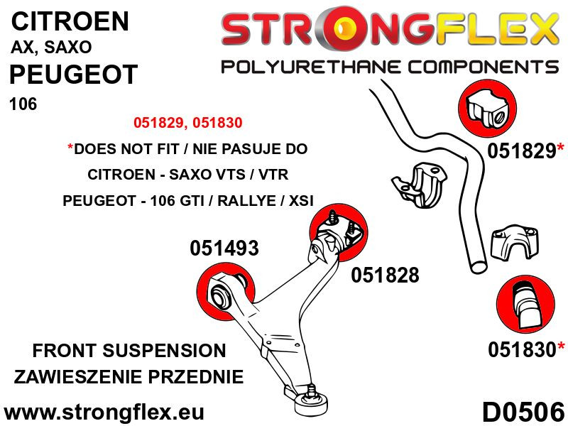 Front Foring Stabilisatorstag SPORT