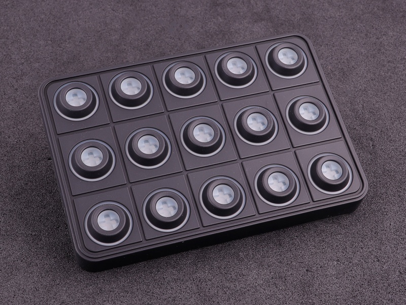 CAN-tastatur (15 knapper) flerfarget LED