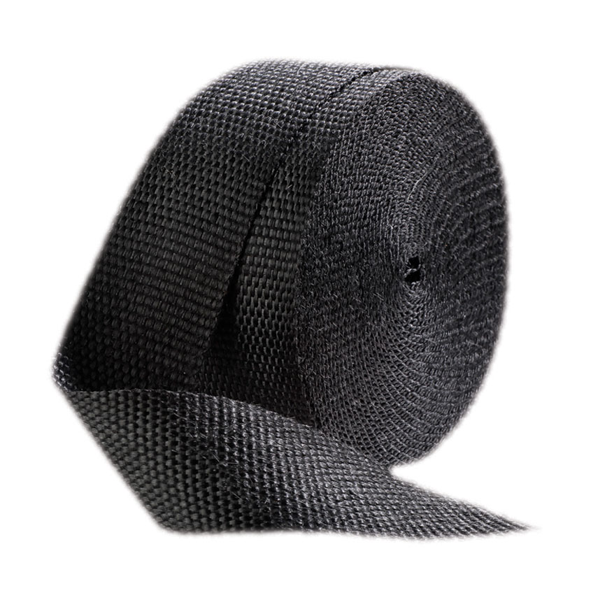 Eksosbandasje svart 50mm