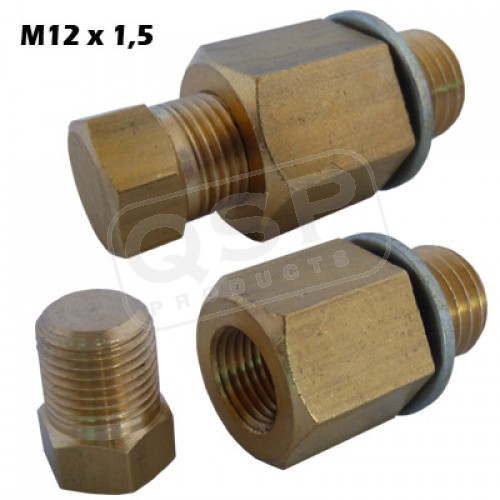 Oljeplugg med 1/8NPT uttag M18x1.5