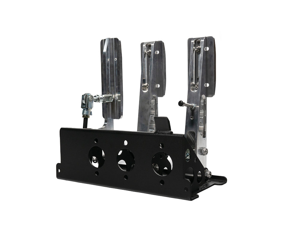 OBP Gulvmontert pedalstativ 3 pedaler PRO-Race V2