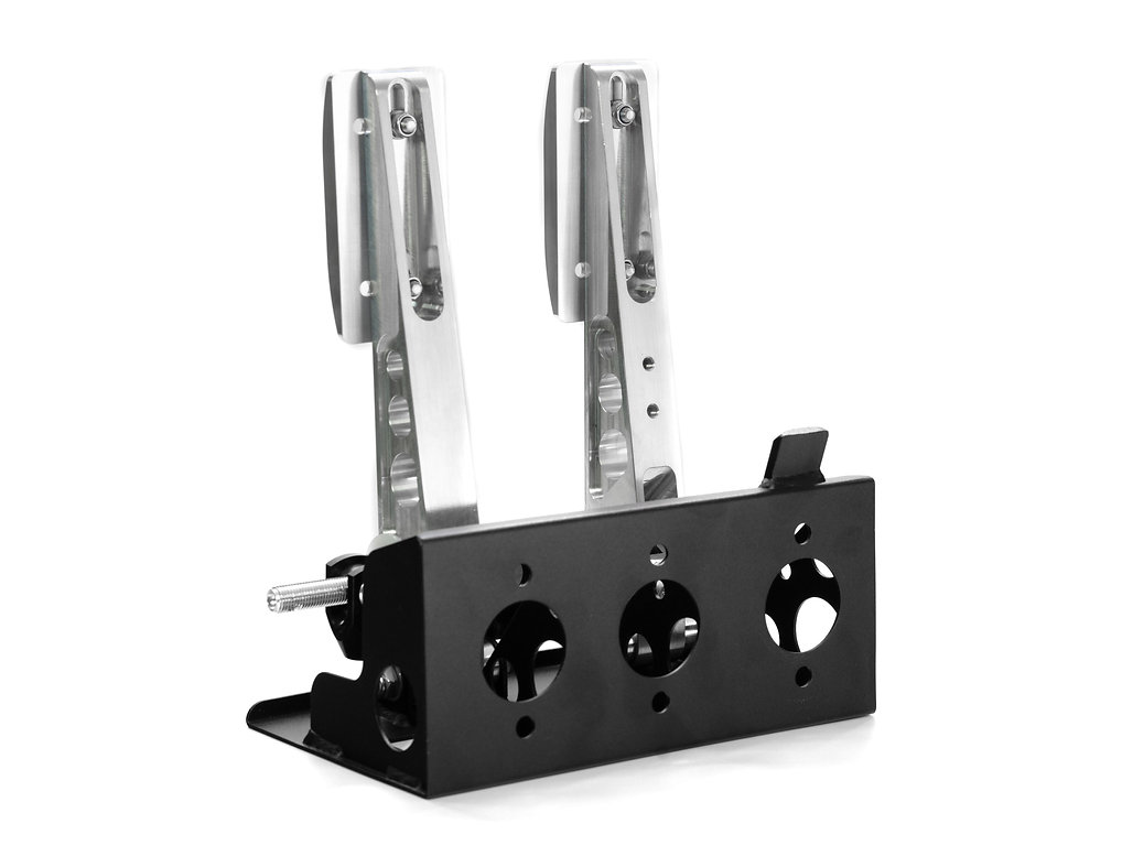 OBP Gulvmontert pedalstativ 2 pedaler Pro-Race V2