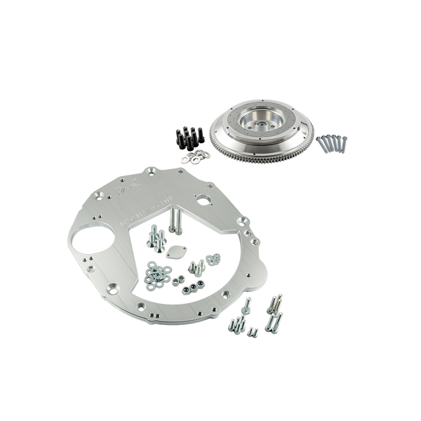 PMC Adaptersett BMW M50 M52 M54 S50 S52 S54 - BMW M57N HGD JGA - 184mm 7.25" (V)