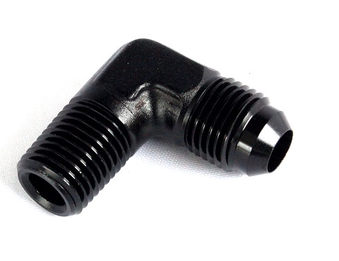 AN10 - 1/2 "NPT smidd 90°