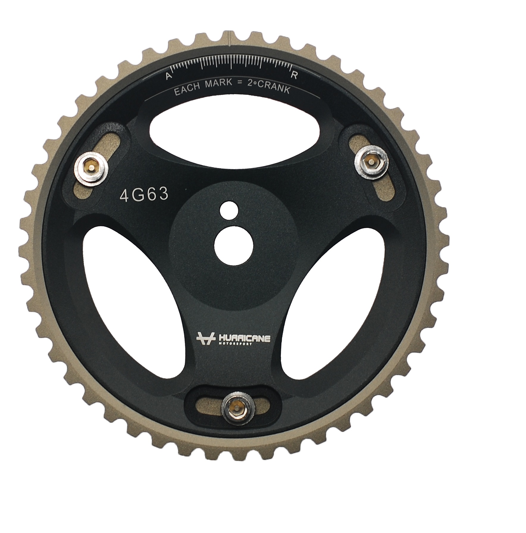 Hurricane justerbar kamremshjul Mitsubishi EVO 4G63