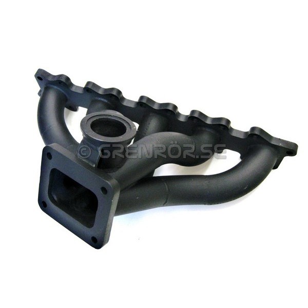 Audi 5 cyl S2, S4, S6 eksos manifold svart stål
