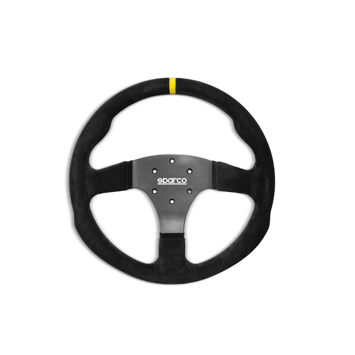 Sparco R350 Ratt Semsket skinn