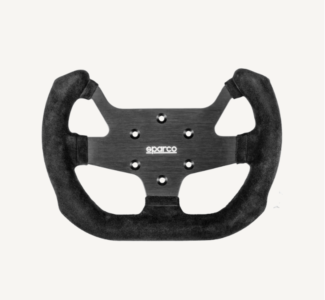 Sparco F10A Ratt Semsket skinn