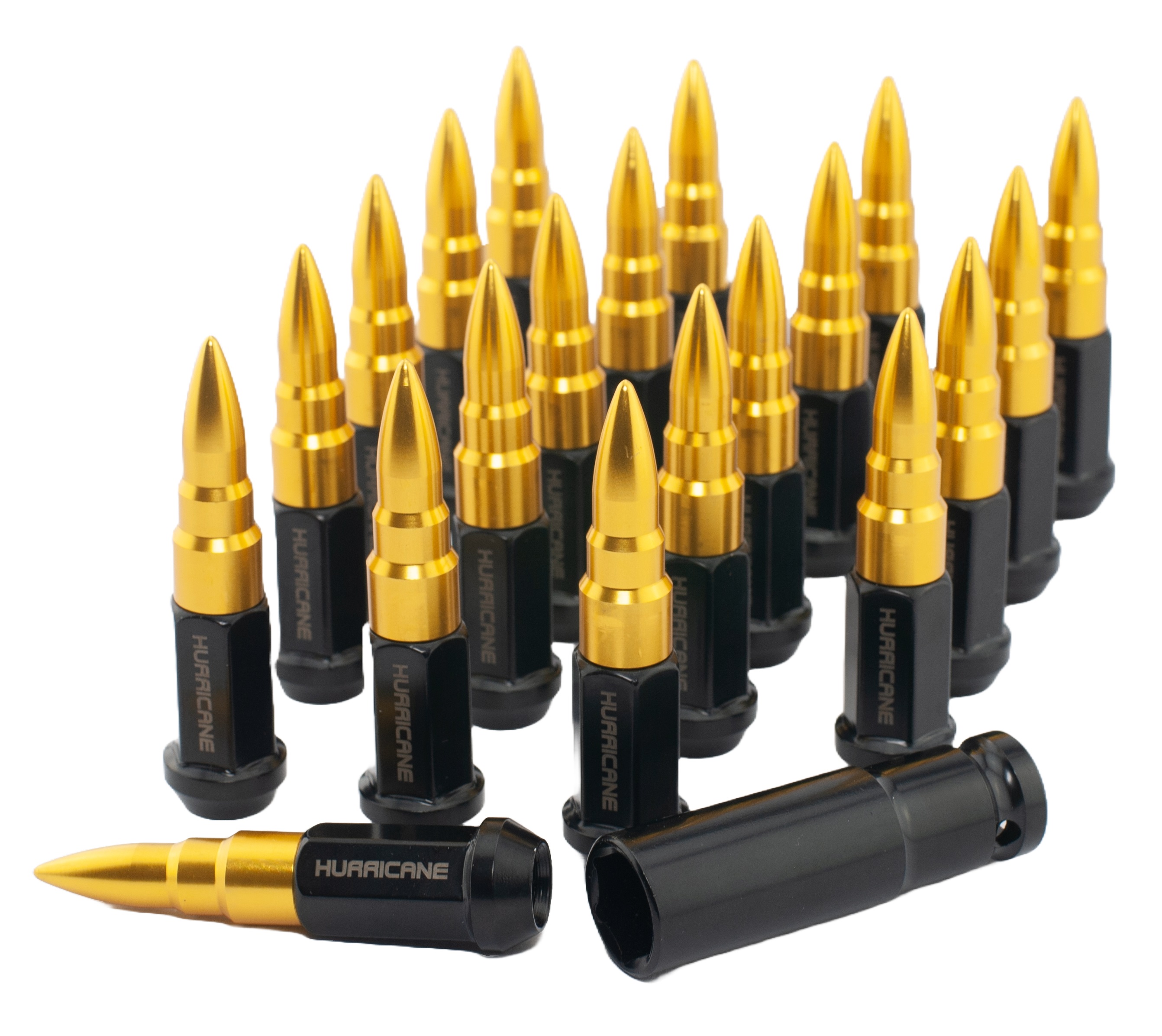 Hjulmutter Aluminium Gull M12x1,5