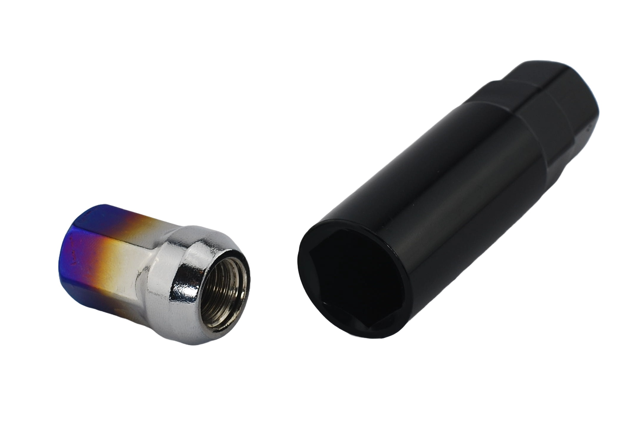 Hjulmutter Krom M12x1,5 (32mm)