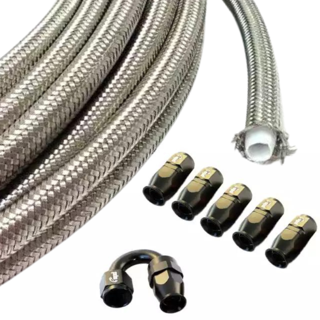SPD Slangepakke AN6 Stål PTFE E85 / Bensin