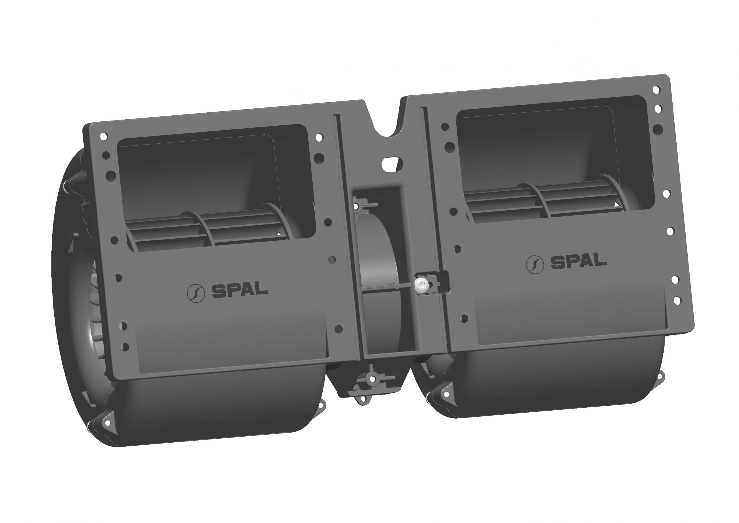 Dobbelt Radialvifte SPAL 800 m³/h