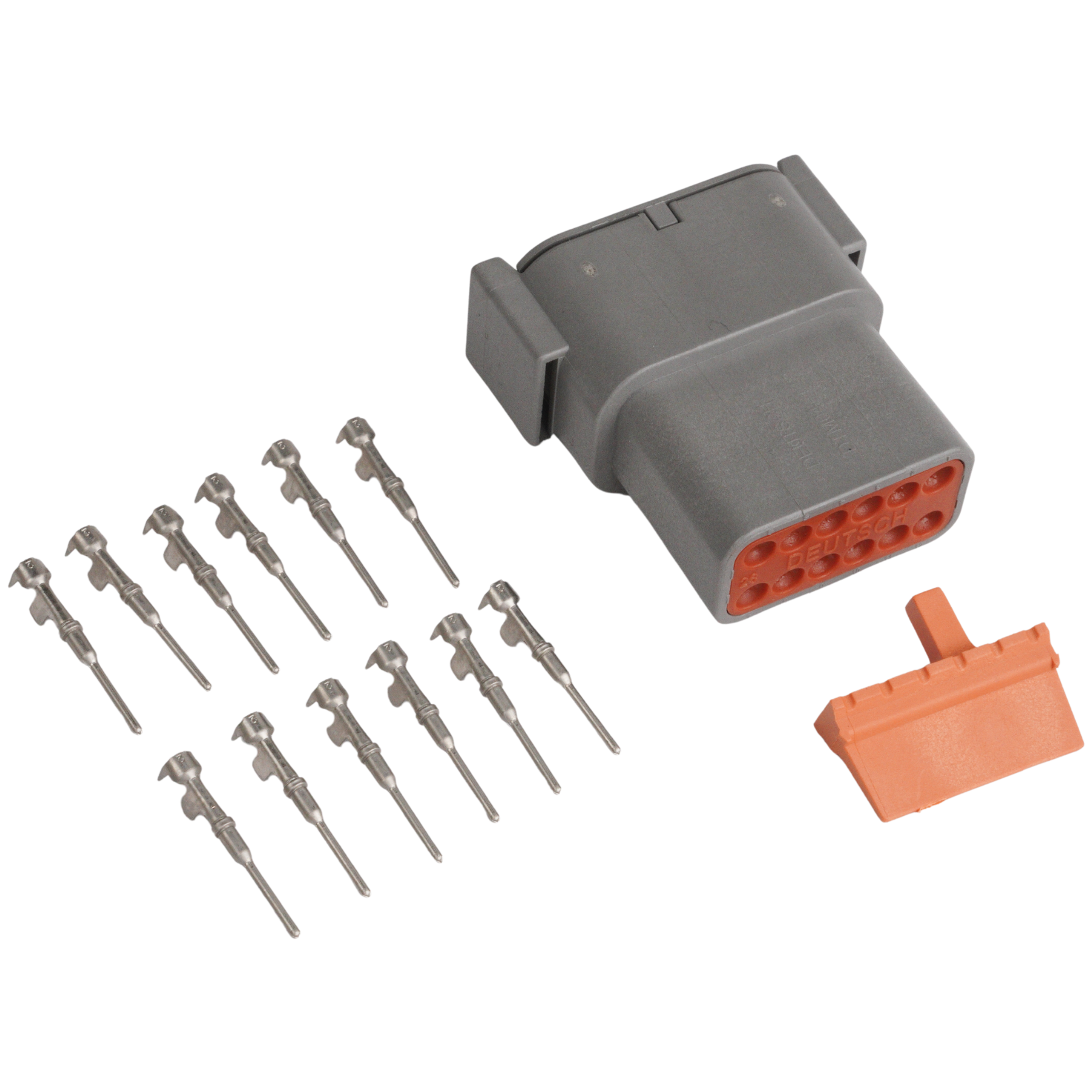 Kontakt 12-pin DTM series Hunn