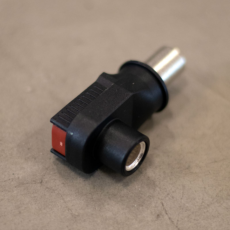 5,7mm Hurtigkobling Batterikabel Svart