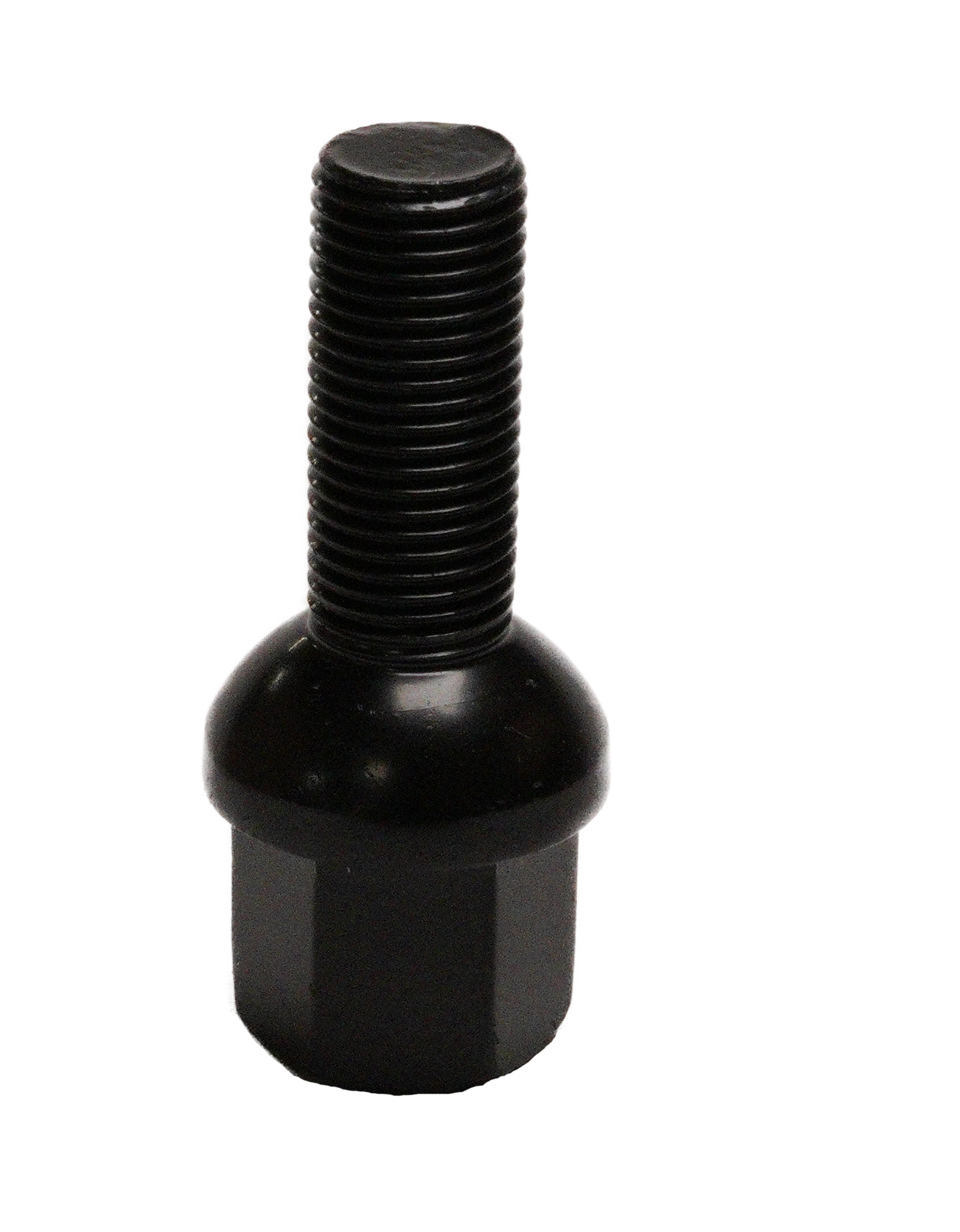 Hjulbolt Sort M12x1,5