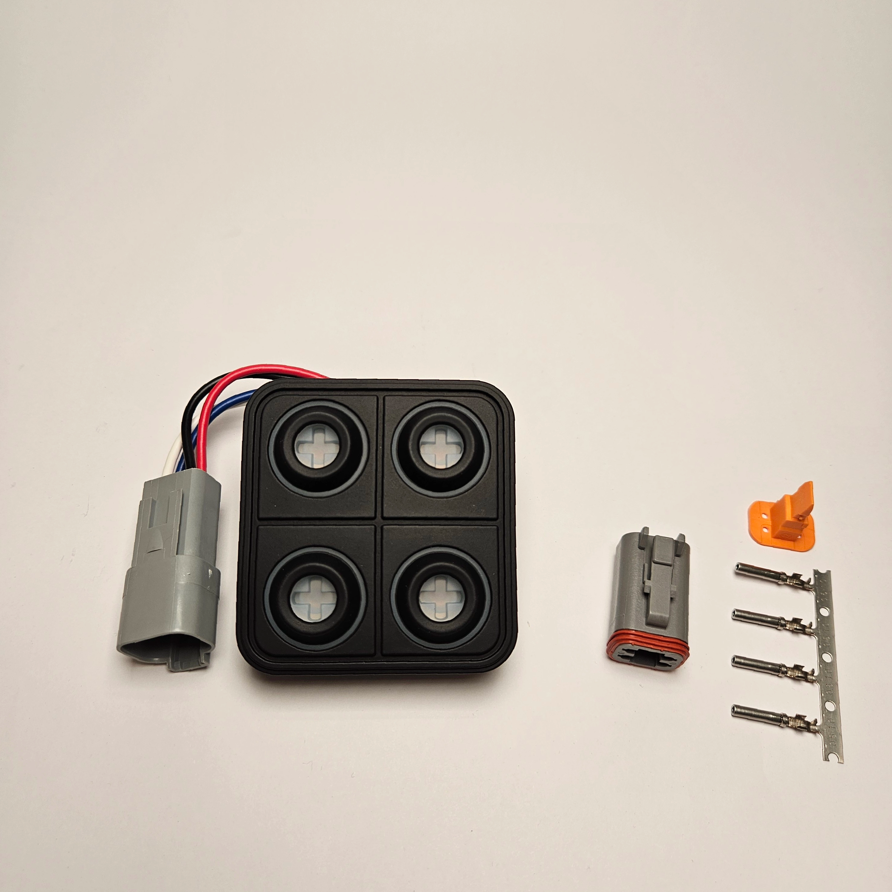ECUmaster tastatur 4 knapper