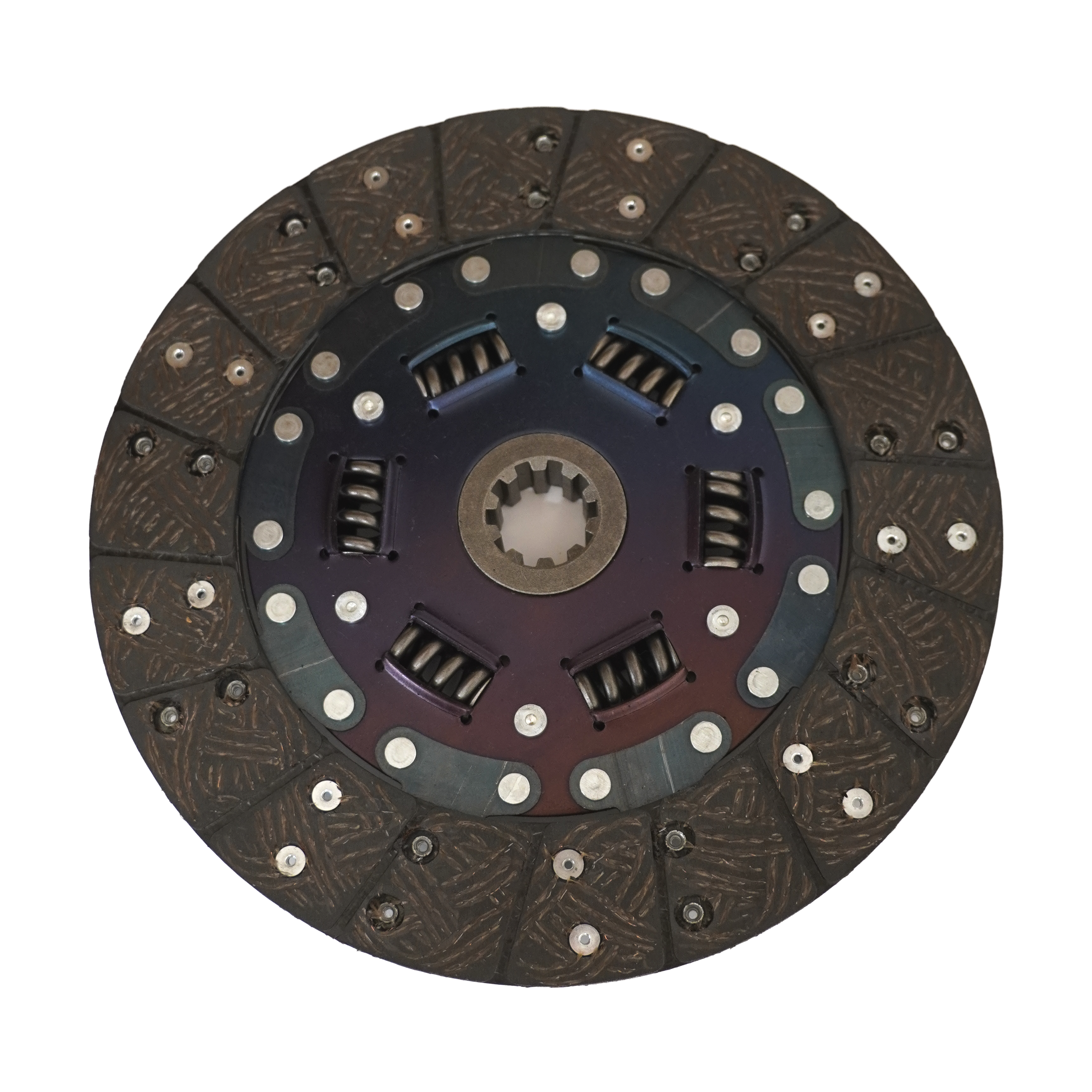 Performance fjærbelastet organisk lamell Volvo 20 spline - 240mm