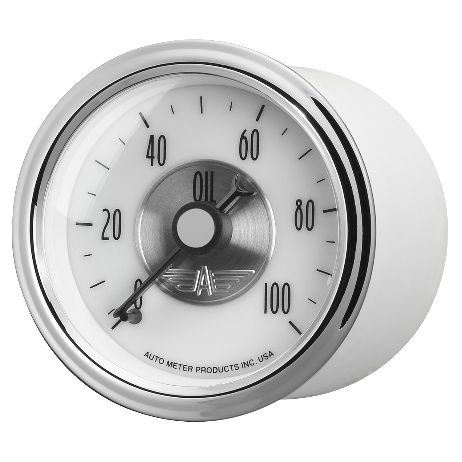 2-1/16" Oljetrykk, 0-100 Psi, Prestige Pearl