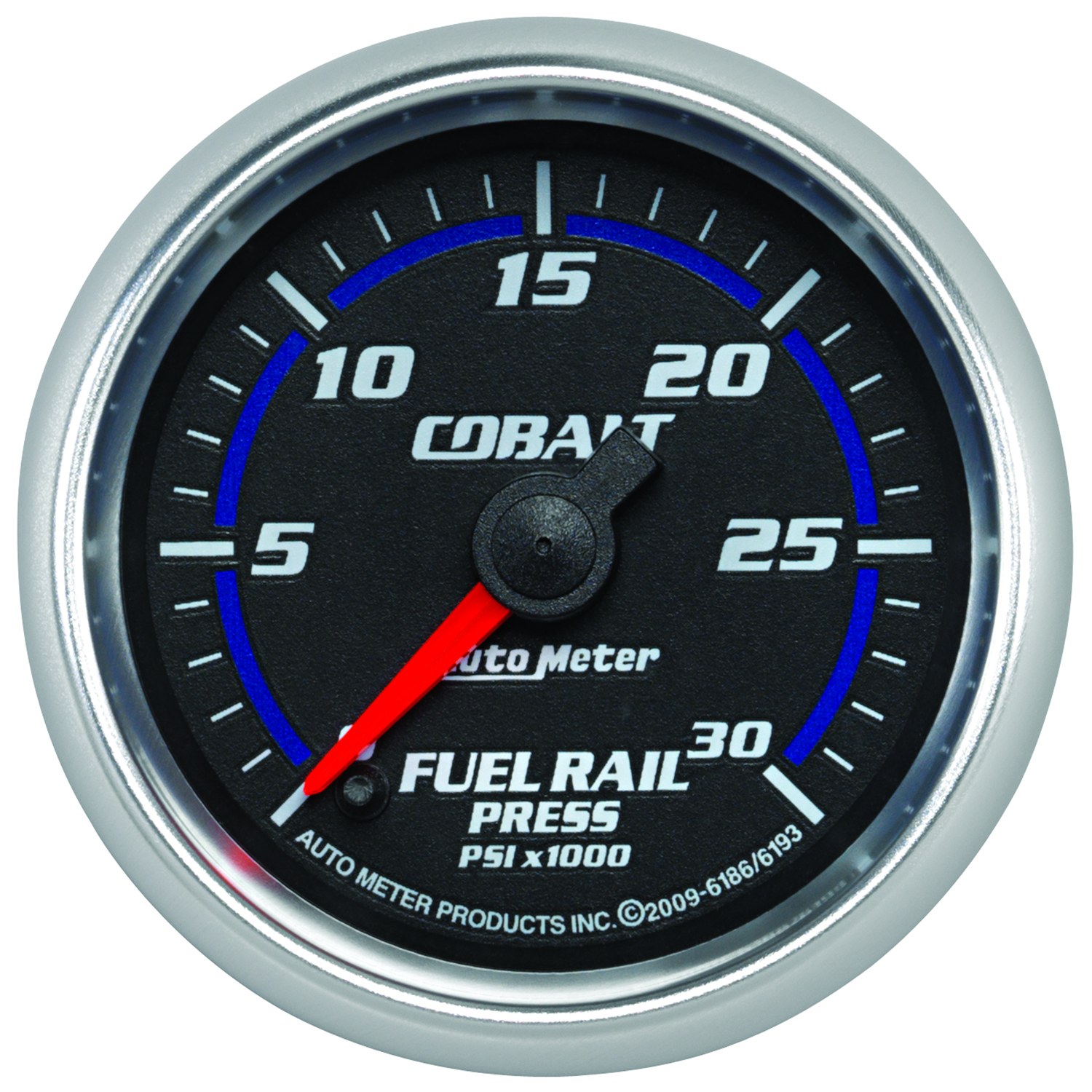 2-1/16" Fuel Rail Trykk, 0-30k Psi, Cobalt
