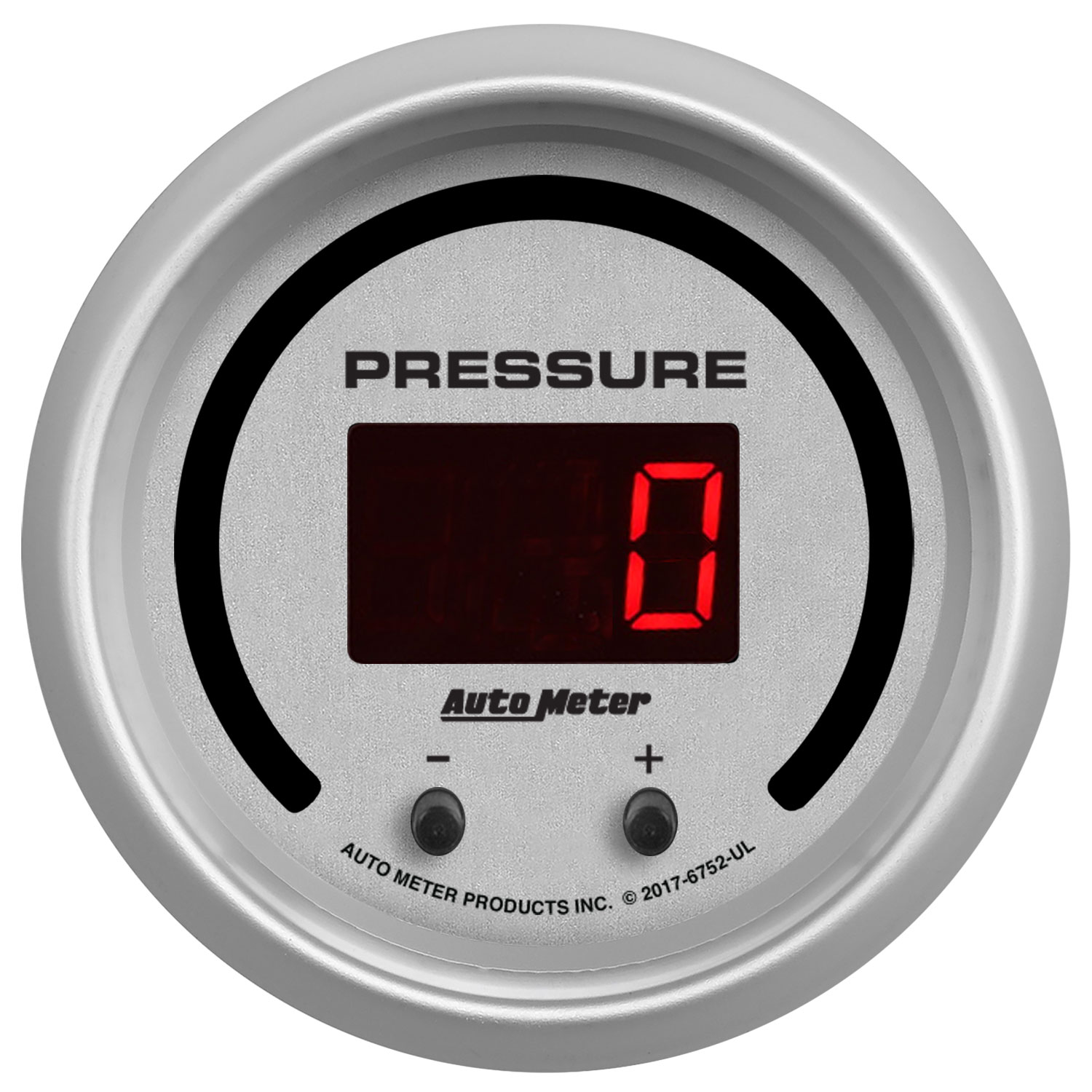 2-1/16" Two Channel Fluid Trykk, Selectable Scale Psi / Bar, Ultra-Lite Elite Digital