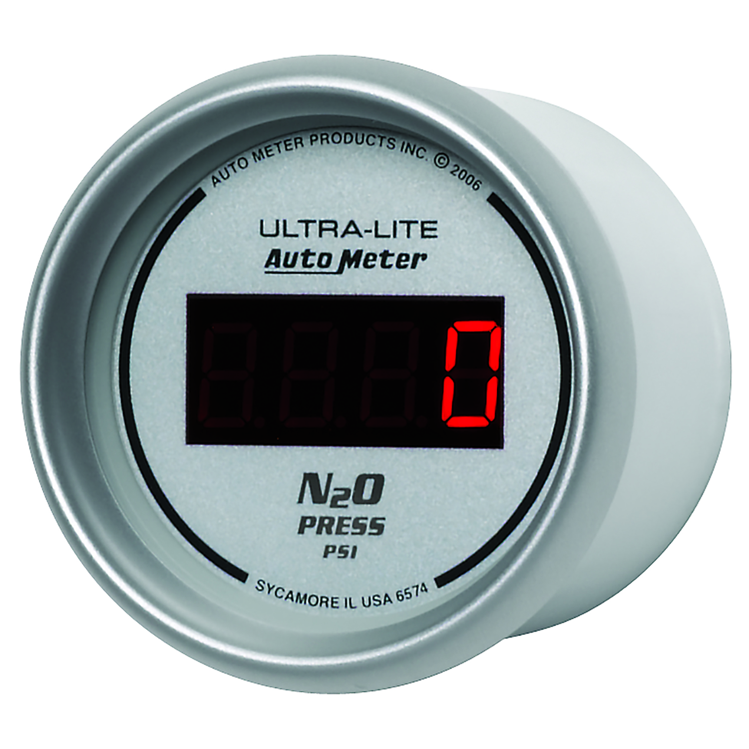 2-1/16" Nitrous Trykk, 0-1600 Psi, Ultra-Lite Digital