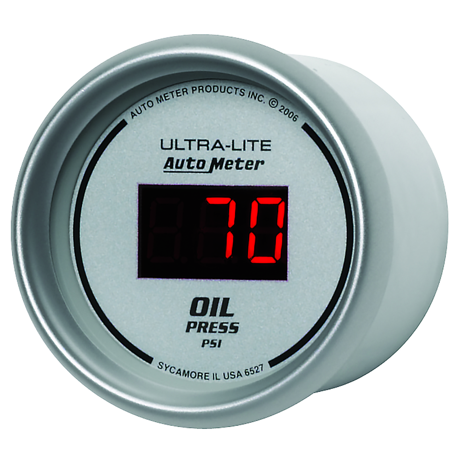 2-1/16" Oljetrykk, 5-100 Psi, Ultra-Lite Digital