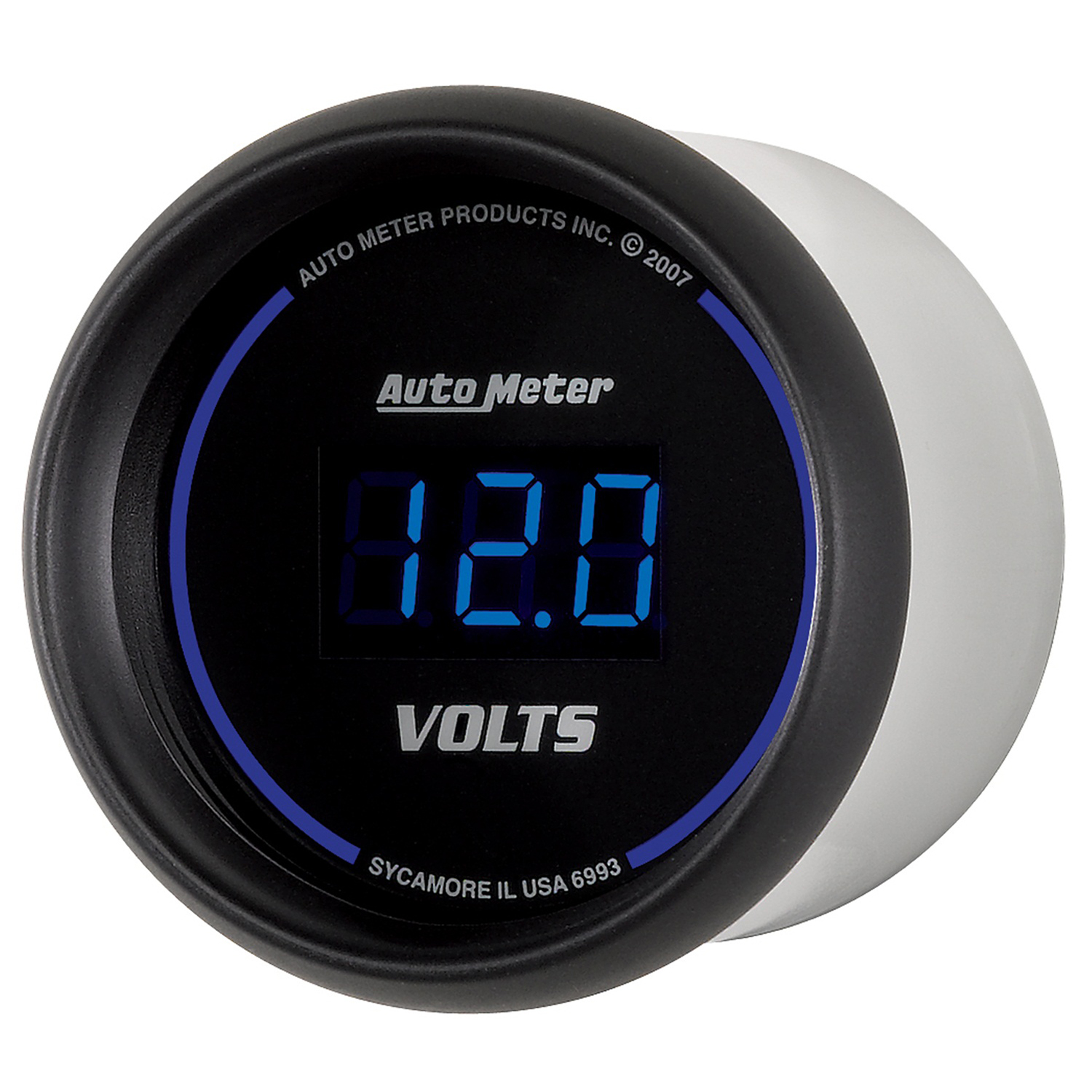2-1/16" Voltmeter, 8-18v, Cobalt Digital
