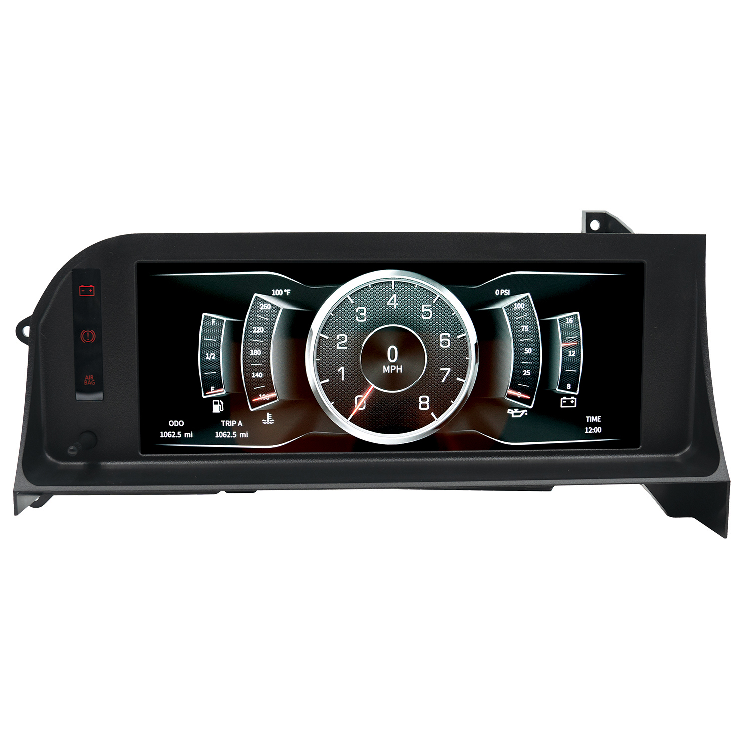 Invision Lcd Dash Kit, 87-93 Ford Mustang Fox Body, Direct Fit Digital Dash