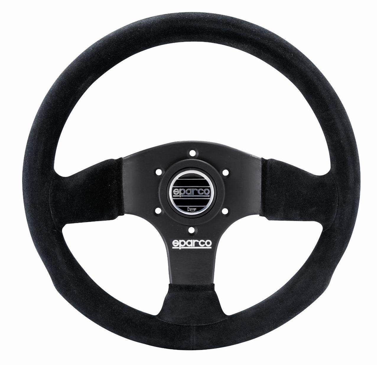 Sparco P300 Ratt Semsket skinn