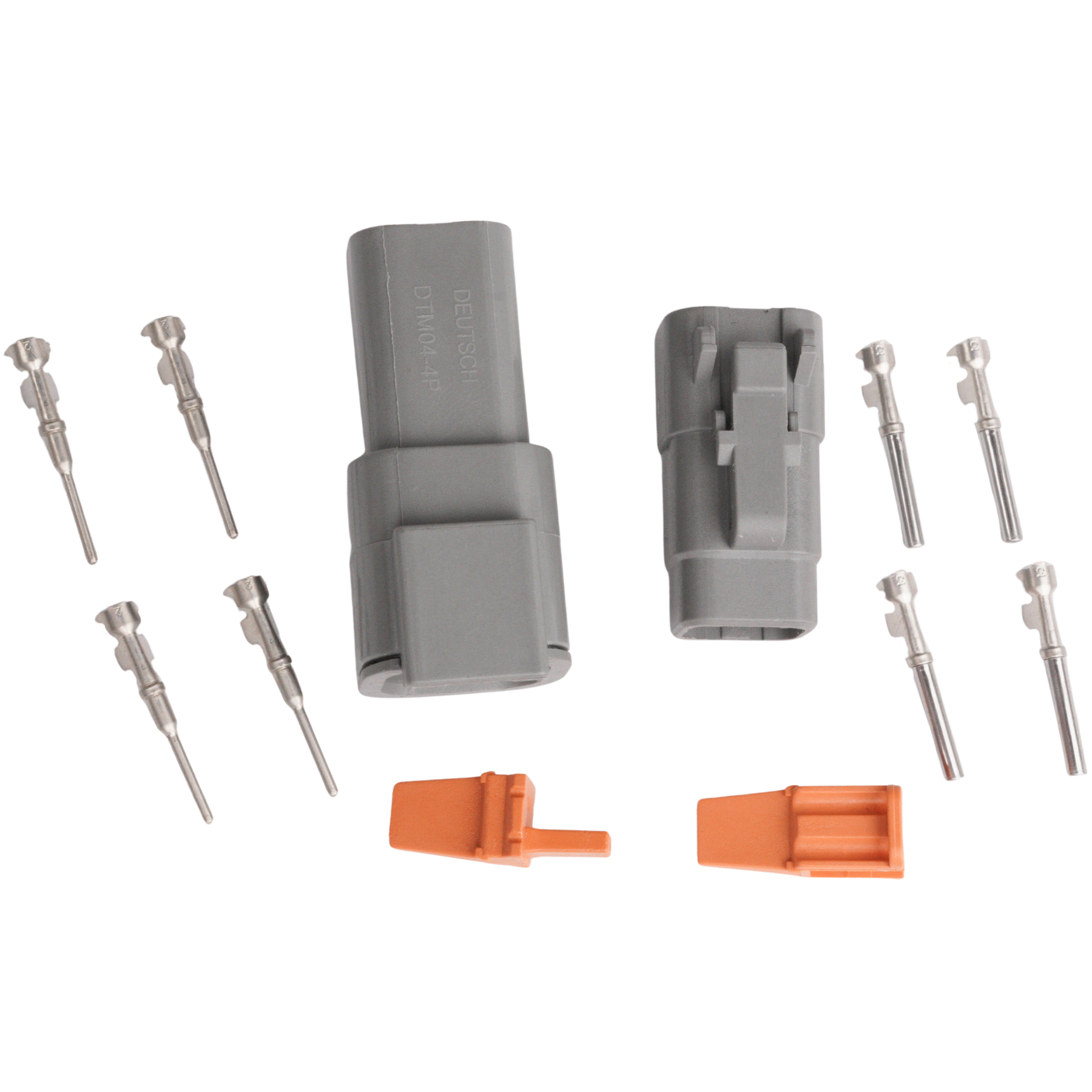 Kontakt 4-pin DTM series Mann + Kvinne