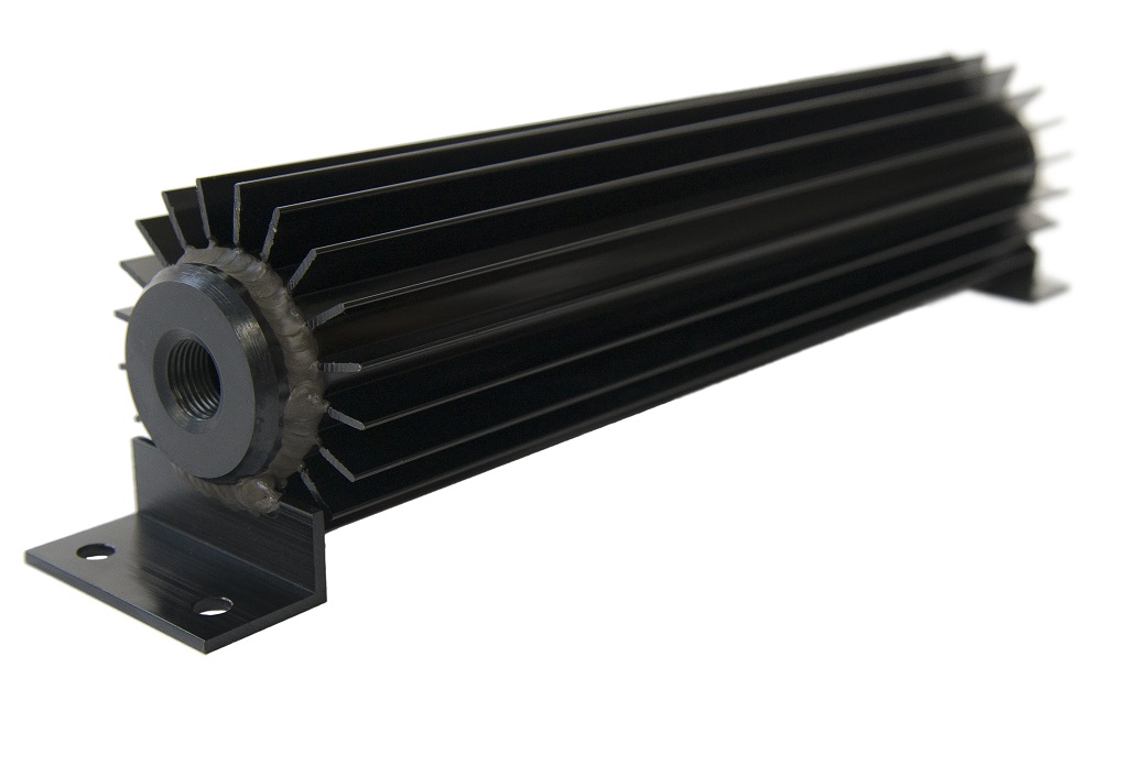 Drivstoffkjøler Svart 3/8" NPT 48cm