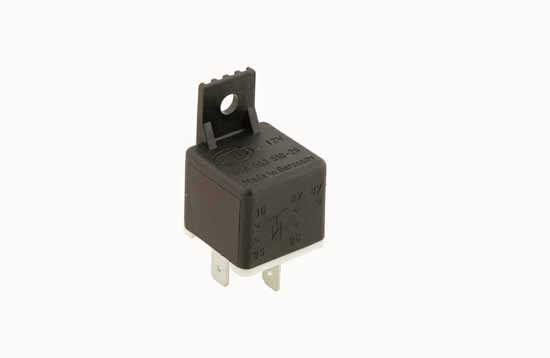 Bosch Relä 12V 30A med brakett og dobbel utgang