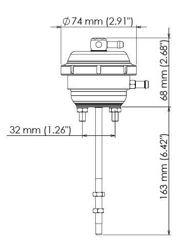 Turbosmart Borg warner EFR wastegate (B2)