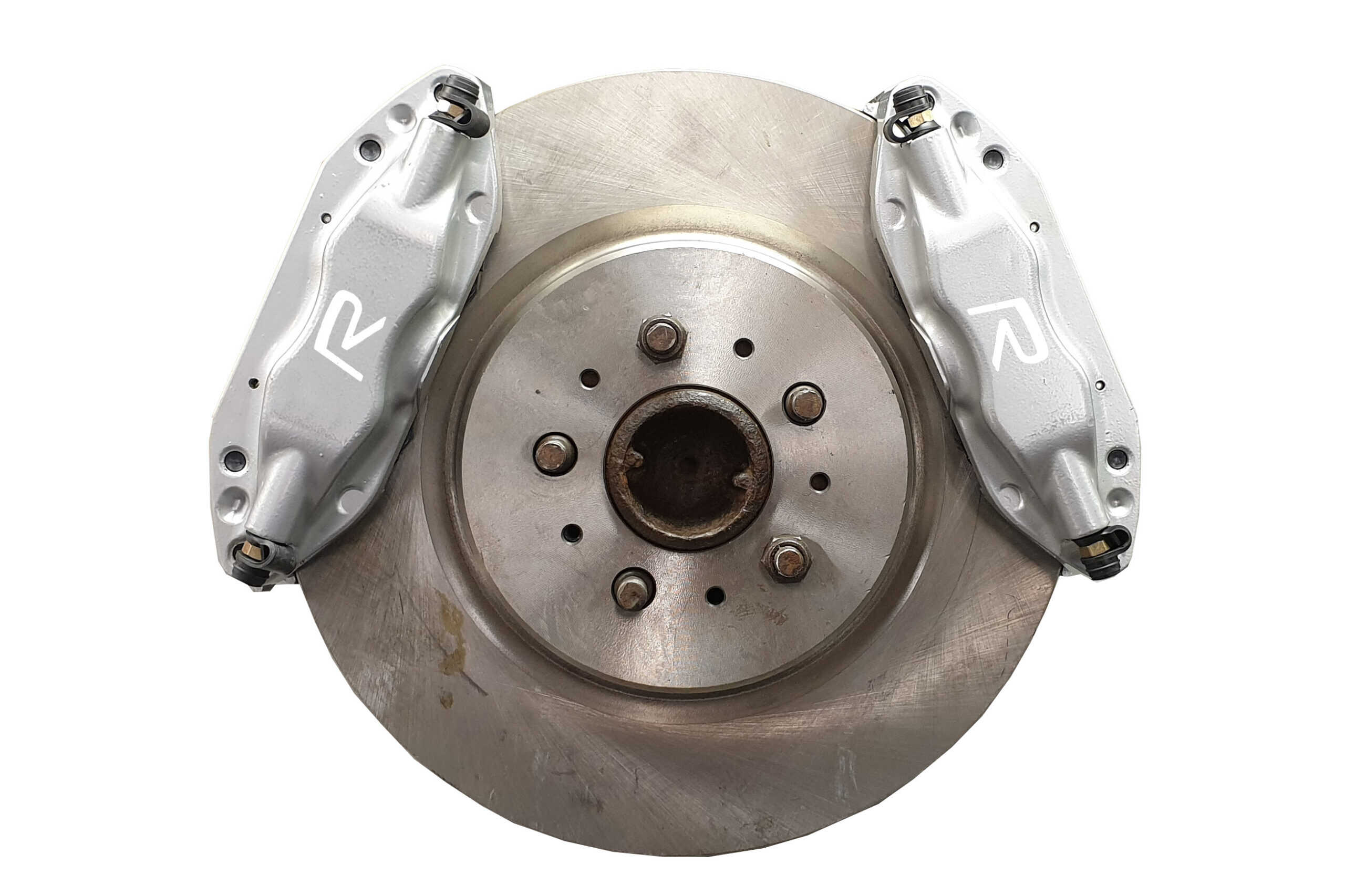 S60R / V70R bak - Volvo 2/7/940 Bremseadapter (Dobbeltkaliper)