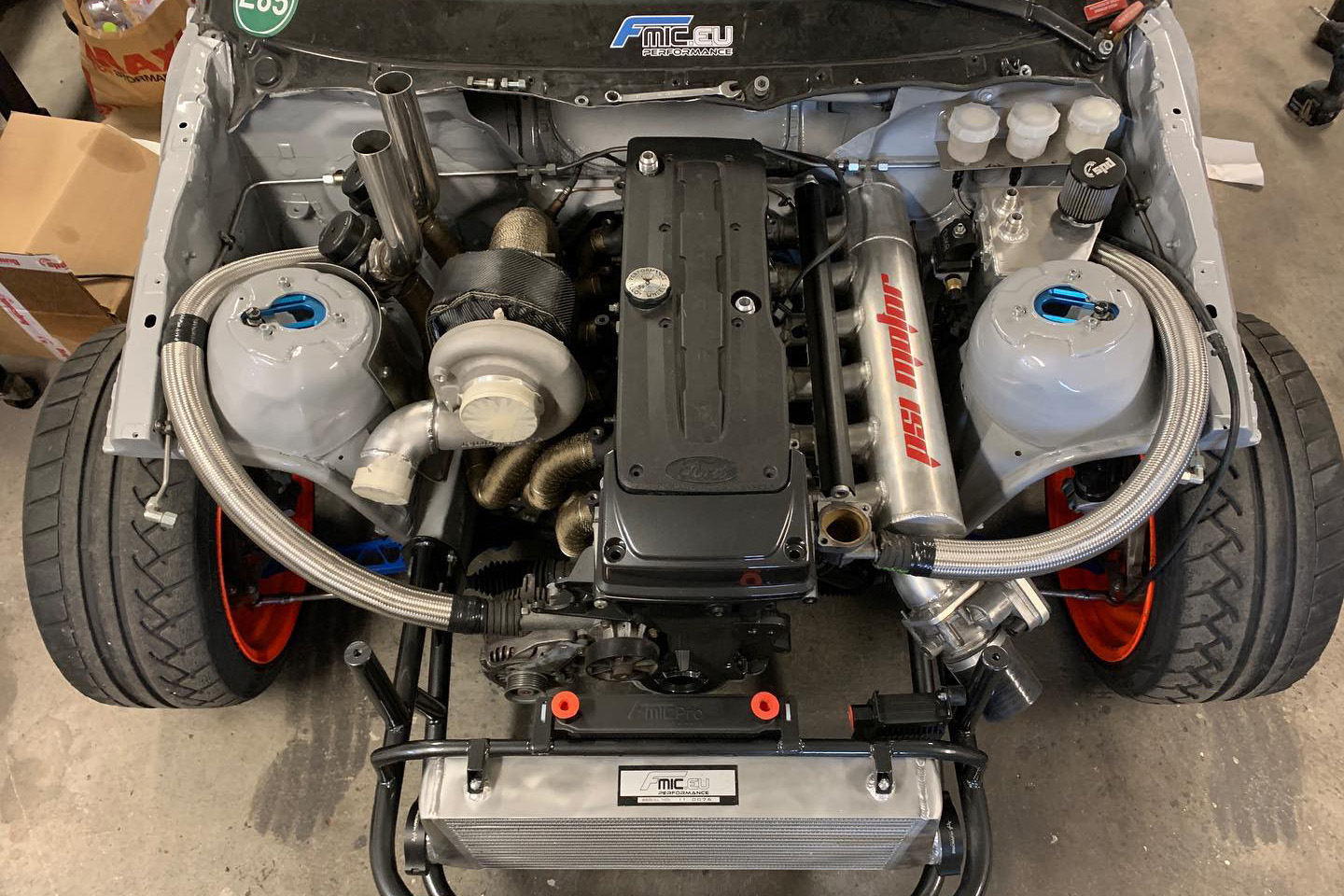 Motorfeste BMW E36 / E46 - Ford Barra