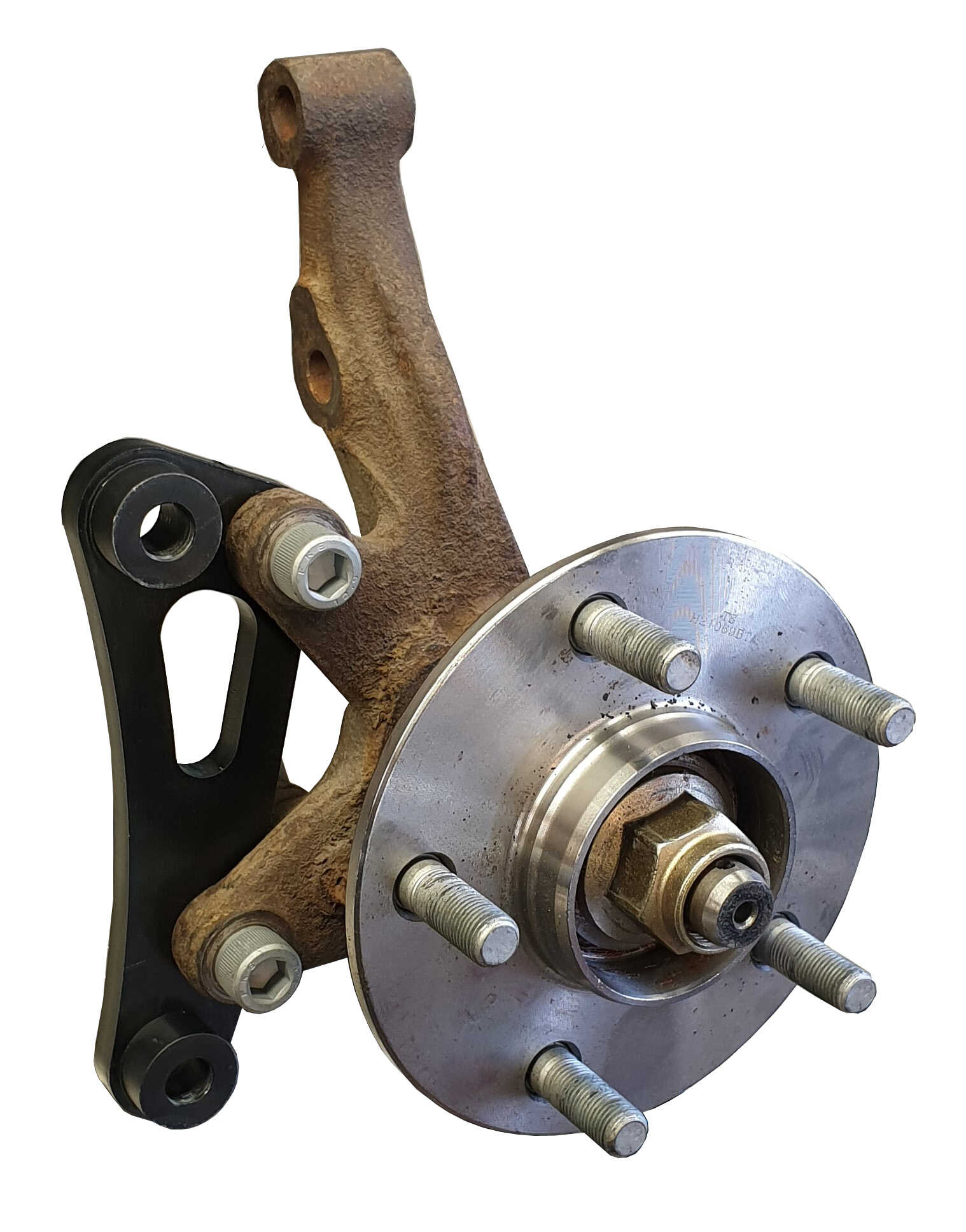 S60R / V70R bak - Nissan S-chassi Bremseadapter