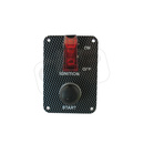 QSP Startpanel 95x65 karbonfiber