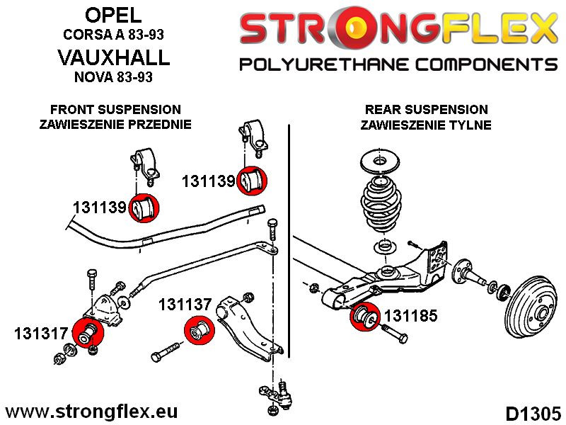 Bak Subframe Foring