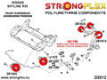 Front NedreLenkearm Mot Kaross Foring