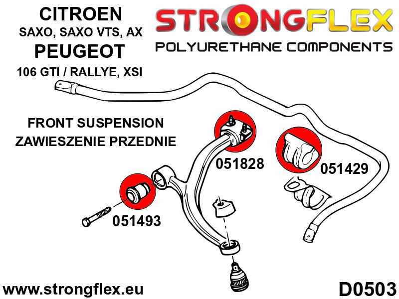 FrontLenkearm Front Foring SPORT