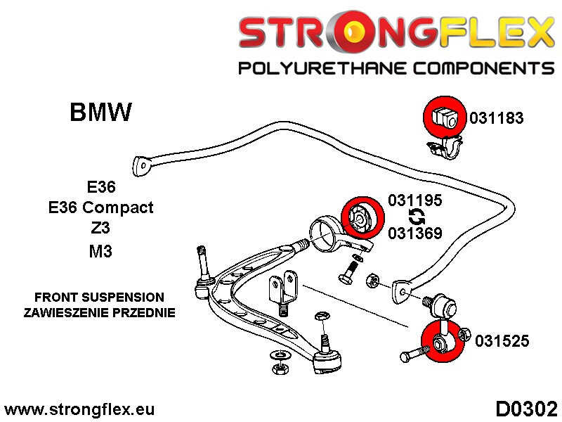 Front Foring Stabilisatorstag SPORT