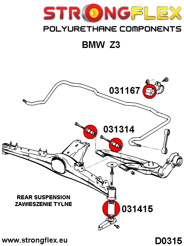 Full Suspensjon Bøssesett SPORT