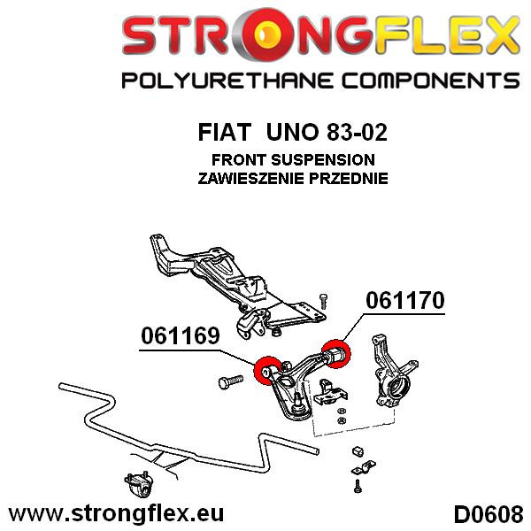 FrontLenkearm Foringer Kit